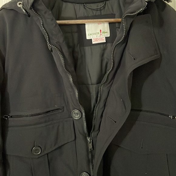 Lacoste coat removable hood - Picture 5 of 8